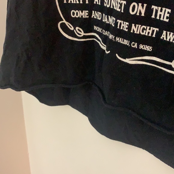 Brandy Melville Black Graphic Muscle Tank Top - Picture 9 of 10